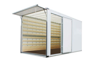 Dry Freight Body Made of Thermoplastic Polypropylene Honeycomb Panels