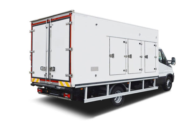 CKD/SKD Enclosed Modular Ice Cream Refrigerated Truck Body