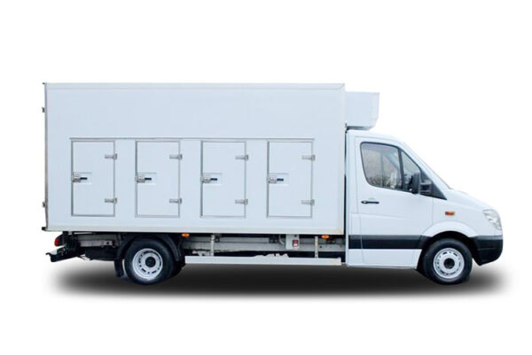 CKD/SKD Enclosed Modular Ice Cream Refrigerated Truck Body