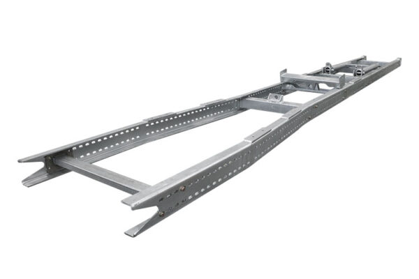 Galvanized Steel Chassis Frame for Heavy Duty Trucks