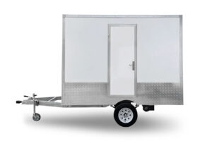 Composite Portable Toilet Trailer
